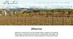 Desktop Screenshot of amaurice.com